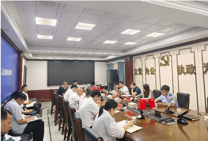 梁子湖区召开治理政府项目、国企项目拖欠农民工工资问题“九一节点”专班调度会